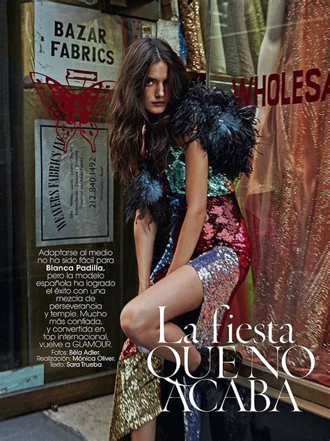 Blanca Padilla For Glamour Spain November 2017 Photographed By Bèla