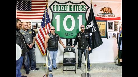 Boozefighters Motorcycle Club Dedicates Their Powmia