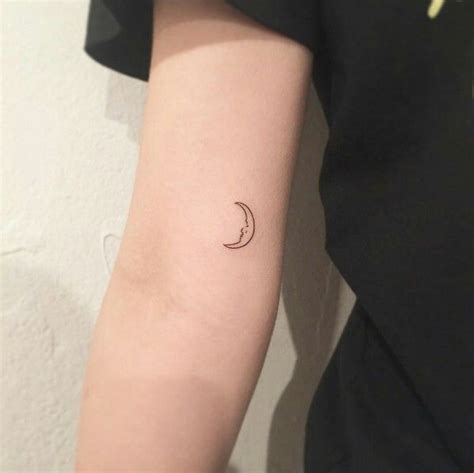 Man In The Moon Tattoos Tattoos For Women Small Tattoos