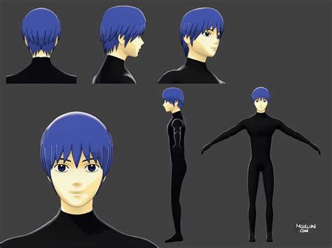 Anime Style 3d Model By Mclelun On Deviantart