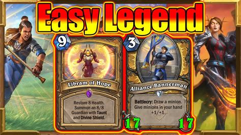 Climb Legend In November Faster With Secret Libram Paladin 84 Winrate