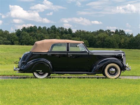 Rm Sothebys 1937 Chrysler Royal Convertible Sedan Hershey 2017