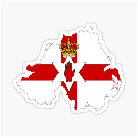 Red Hand Of Ulster Stickers Redbubble