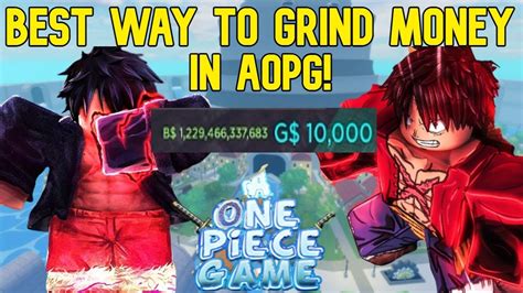 Aopg Best Way To Farm Beli In The New A One Piece Game Update Youtube