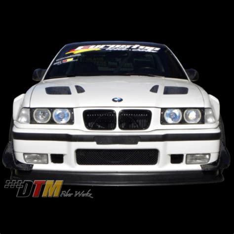 Bmw E36 M3 Front Bumper Dive Plane Cannard Kit