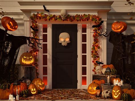 Celebrate The Season With These Halloween House Decorations