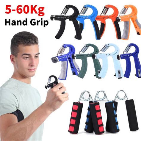 Adjustable R Shaped Hand Grip Exercise Power Countable Exercise
