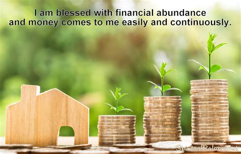Most people choose not to. Affirmation for Financial Abundance ~ I am blessed with ...