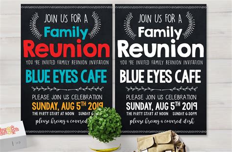 How to make a family reunion flyer. Family Reunion Party Flyer ~ Card Templates ~ Creative Market