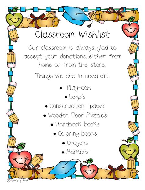 Classroom Wish List Clipart 20 Free Cliparts Download