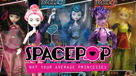 Spacepop Luna Athena Juno Hera And Rhea From Madame Alexander Youtube