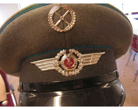 X2 East German Officer Caps