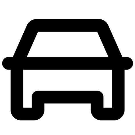 Car Simple Bold Vector Svg Icon Svg Repo