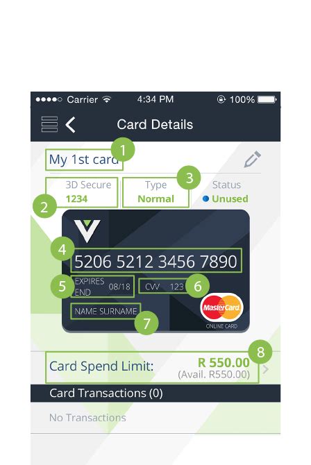Or select to receive your monthly statements via email or you can also call 0861 50 20 20. How to use VCpay - from loading funds to creating cards