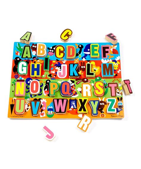 Look At This Zulilyfind Melissa And Doug Jumbo Abc Chunky Puzzle By