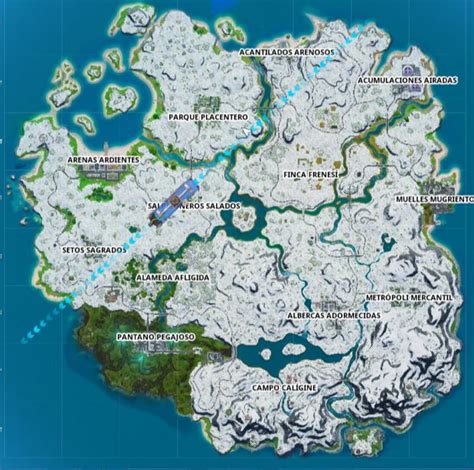 Mapa De Fortnite Temporada 1 Capítulo 2 Mapas Temporadas Fortnite