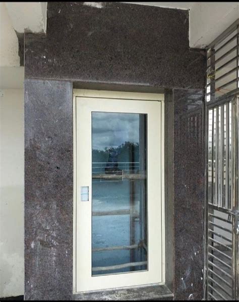 Mild Steel Manual Swing Door Passenger Elevator With Machine Room Maximum Speed 1ms At Rs