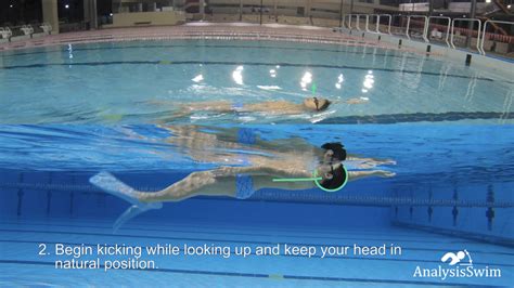 Backstroke Kick With One Arm Extended