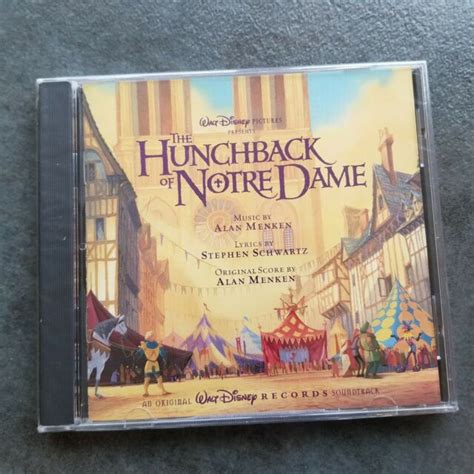The Hunchback Of Notre Dame Original Soundtrack By Alan Menken Cd
