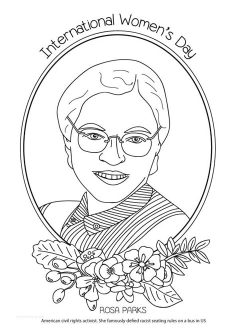 Rosa Parks Bus Coloring Sheet Coloring Pages