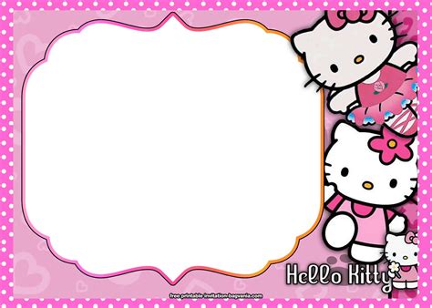 10 Free Personalized Hello Kitty Invitation Templates Free Printable