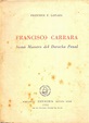 Sebo do Messias Livro - Francisco Carrara - Sumo Maestro del Derecho Penal