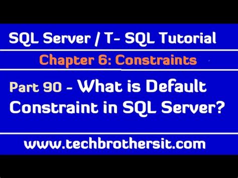 Default Constraint In Sql Server Tektutorialshub Vrogue Co