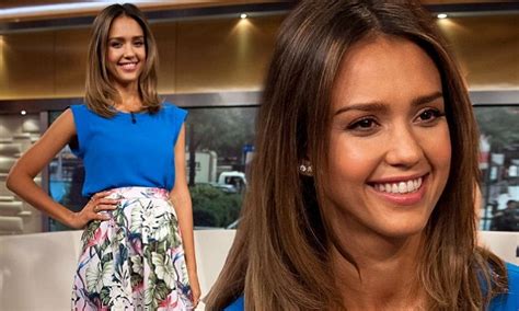 Jessica Alba Hints One Day She Could Go Nude For A Movie Daily Mail Online