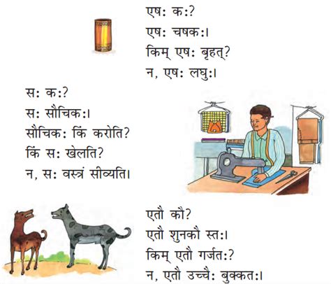 शब्द परिचयः 1 Summary Notes Class 6 Sanskrit Chapter 1