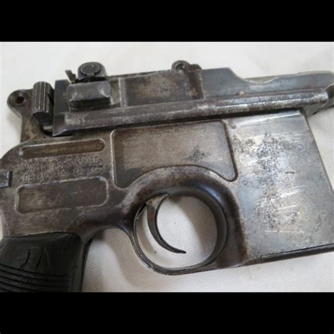 Pistolet Mauser C96 Standard Cal 763 Mm