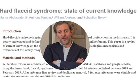 Dr Sébastien Beley Hard Flaccid syndrome YouTube