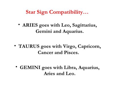 Cancer and capricorn make an interesting pair. Star Sign Compatibility