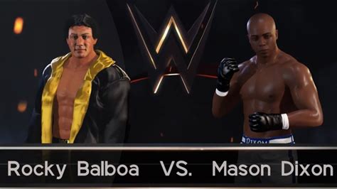 Rocky Vi Remake Rocky Balboa Vs Mason The Line Dixon Youtube