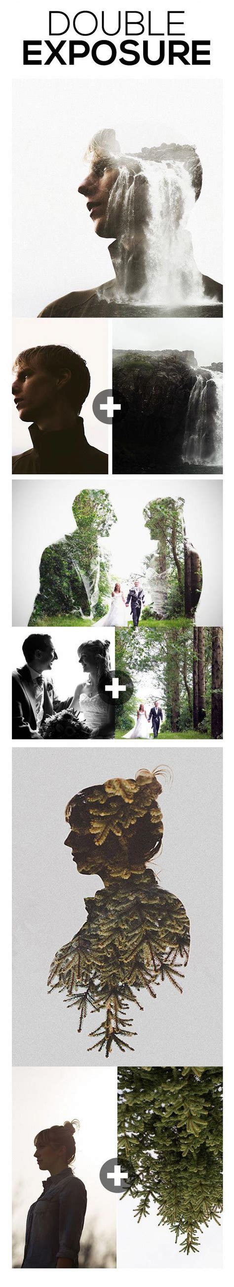 Double Exposure Photoshop Action Photo Effects Actions