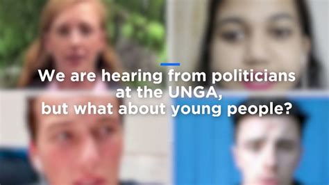 What Do Young People Think Of The Unga Addresses Thecube Euronews