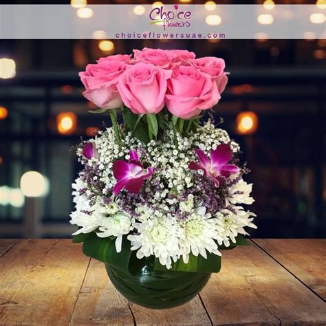 Romantic flowers delivered on your behalf by teleflorist. Flowers are happy things. Order Now : www.choiceflowersuae ...
