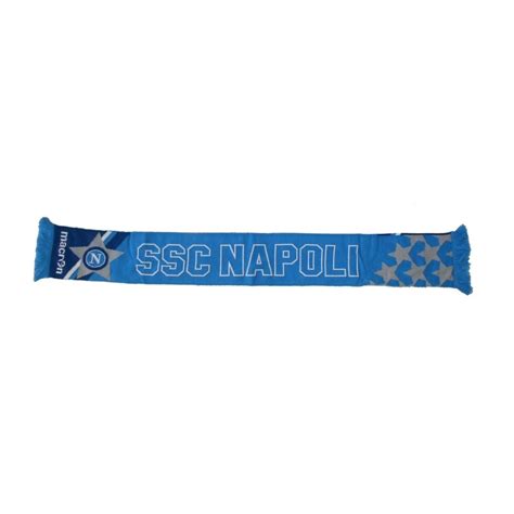 Ssc Napoli Scarf Official Uefa Champions League Macron