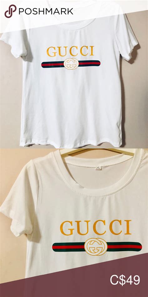 Gucci Like T Shirt Womens Womens Shirts Gucci T Shirt Shirts
