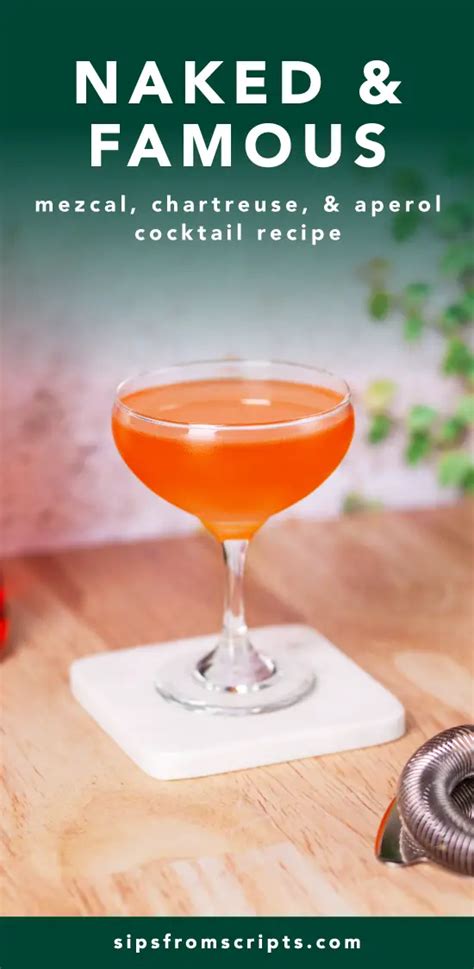 Naked Famous Cocktail Recipe Sips From Scripts