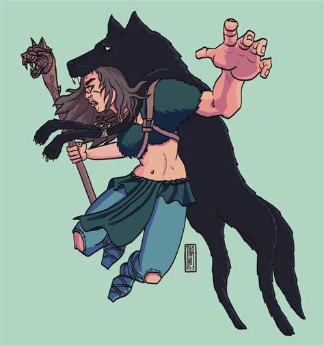 Rf Feral Human Druid Wolf Girl Soren Characterdrawing Wolf Girl