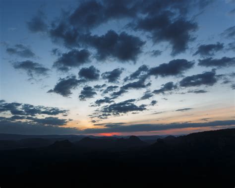 Fotos Gratis Horizonte Montaña Nube Cielo Amanecer Puesta De Sol