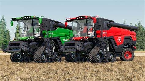 Fs19 Mods Agco Ideal Combines Smaller Headers