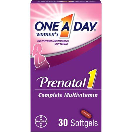 Keep in mind that your prenatal could do it's also a good idea to ask your practitioner what they recommend you should look for in a prenatal vitamin. One A Day Women's Prenatal 1 Multivitamin, Supplement for ...