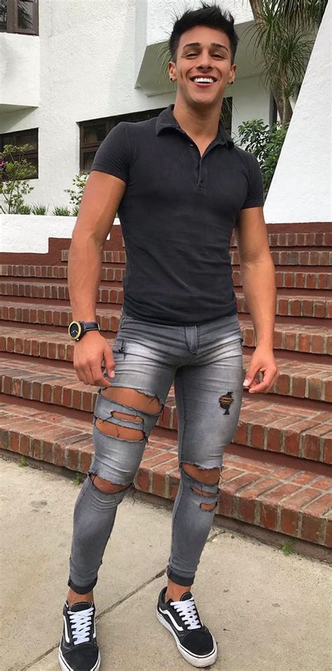 Pin By Lee V On Bulges In With Images Super Skinny Jeans Men