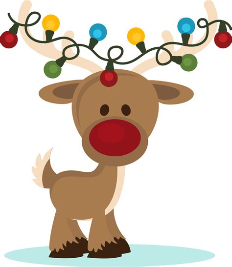 Reindeer Photos Of Cute Christmas Clip Art Children Christmas
