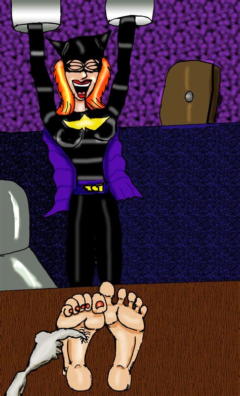 Batgirl Foot Tickled By Rajee On Deviantart