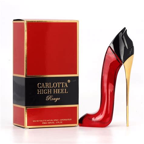 China Red Color High Heel G Ood Girl Glass Perfume Bottle Fragrance