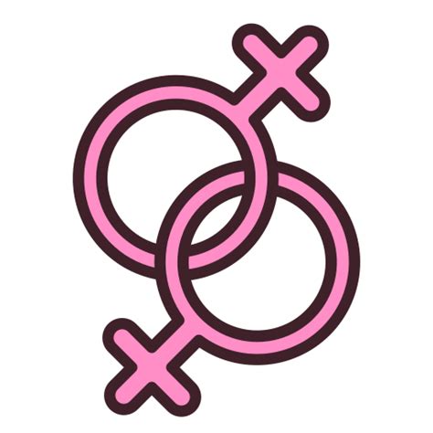 Sex Generic Outline Color Icon
