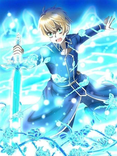 Collection by bryn mage • last updated 12 days ago. Eugeo Pics (Mostly Kirito x Eugeo) - .8. | Sword art online wallpaper, Sword art online kirito ...