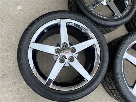 Fs For Sale C6 Oem Chrome Wheels With New Nitto Invo Tires